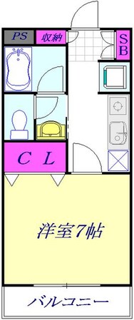 アベニール川口の物件間取画像